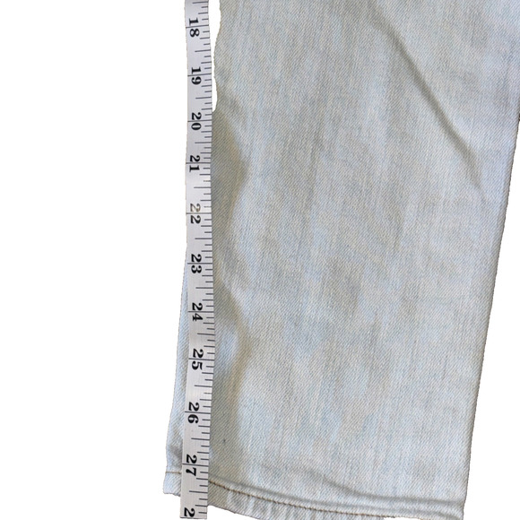 FRAME Le Garçon Mid-Rise Straight Fit Distresse – Size 24 (Light Wash / Casual) - Picture 7 of 7